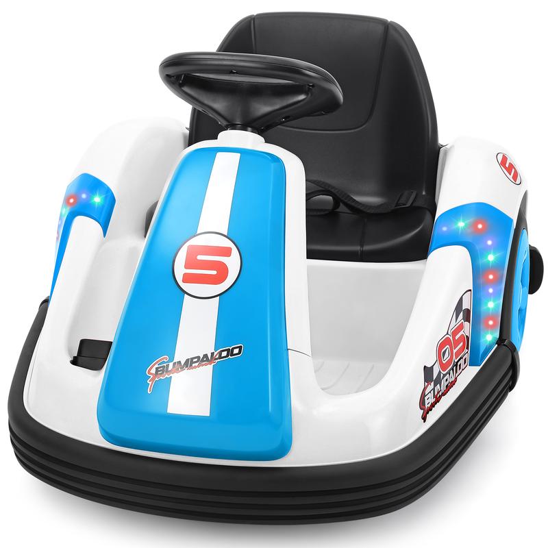 12V Kids Bumper Car with Big Wheel
